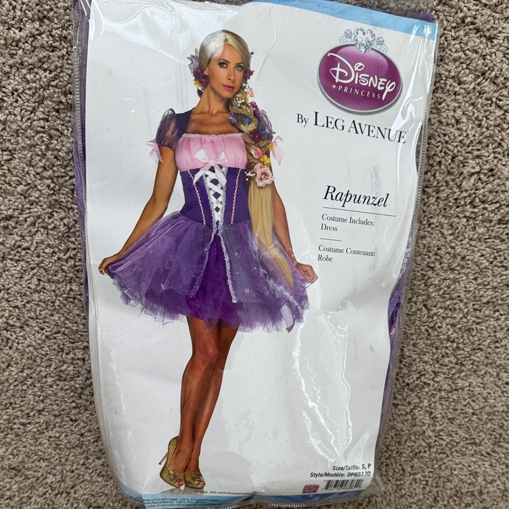 Leg Avenue Purple and Pink Rapunzel Costume